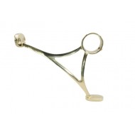 101 Brass Footrail Bracket