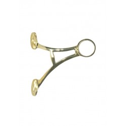 103 Brass Footrail Bracket