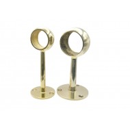 604 Brass Through Post - Tall