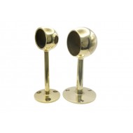 605 Brass End Post - Tall