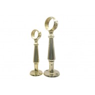 606 Brass Through Post - Tall (Limited Stock)