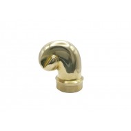 717 Brass End Swirl