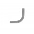 Bend 12mm x 70mm 316